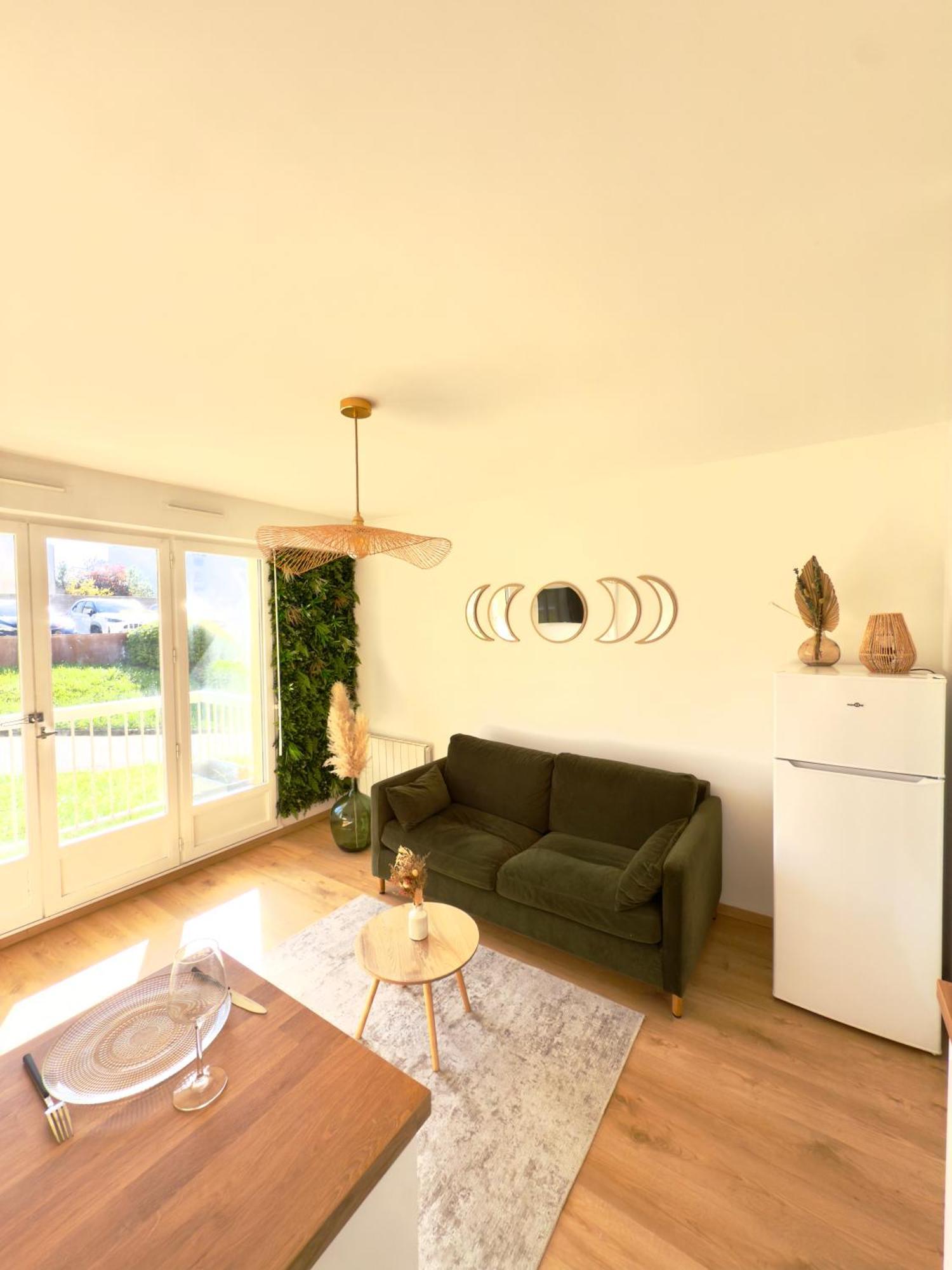 Appartement Cosy 1 Chambre Pour 2 Pers - Renove - Terrasse - Parking ディナール エクステリア 写真